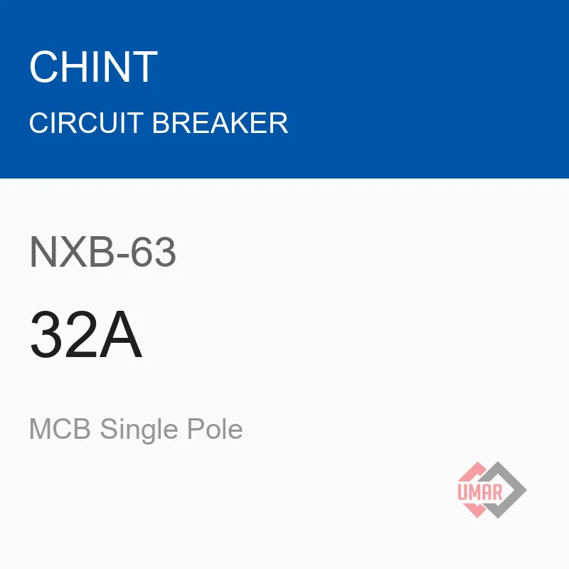 Chint NXB-63 32A MCB Single Pole