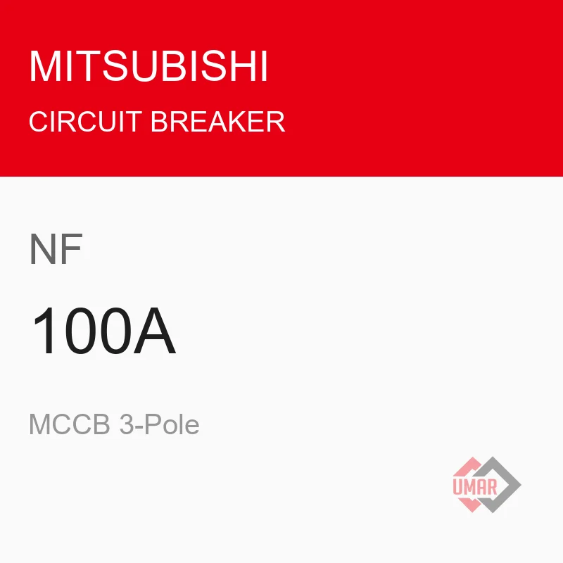 Mitsubishi NF 100A MCCB 3-Pole