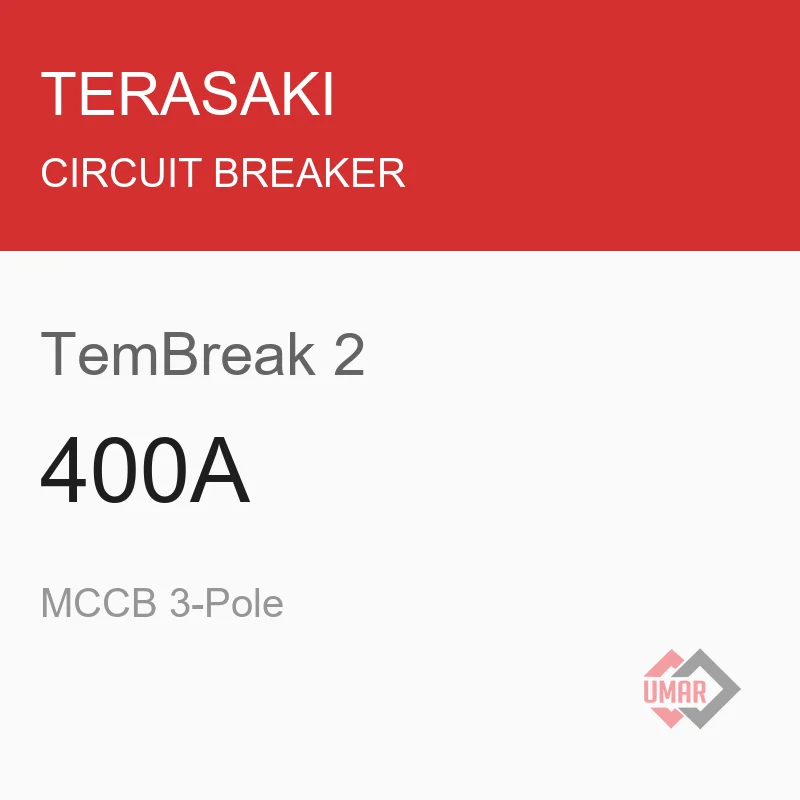 Terasaki TemBreak 2 400A MCCB 3-Pole