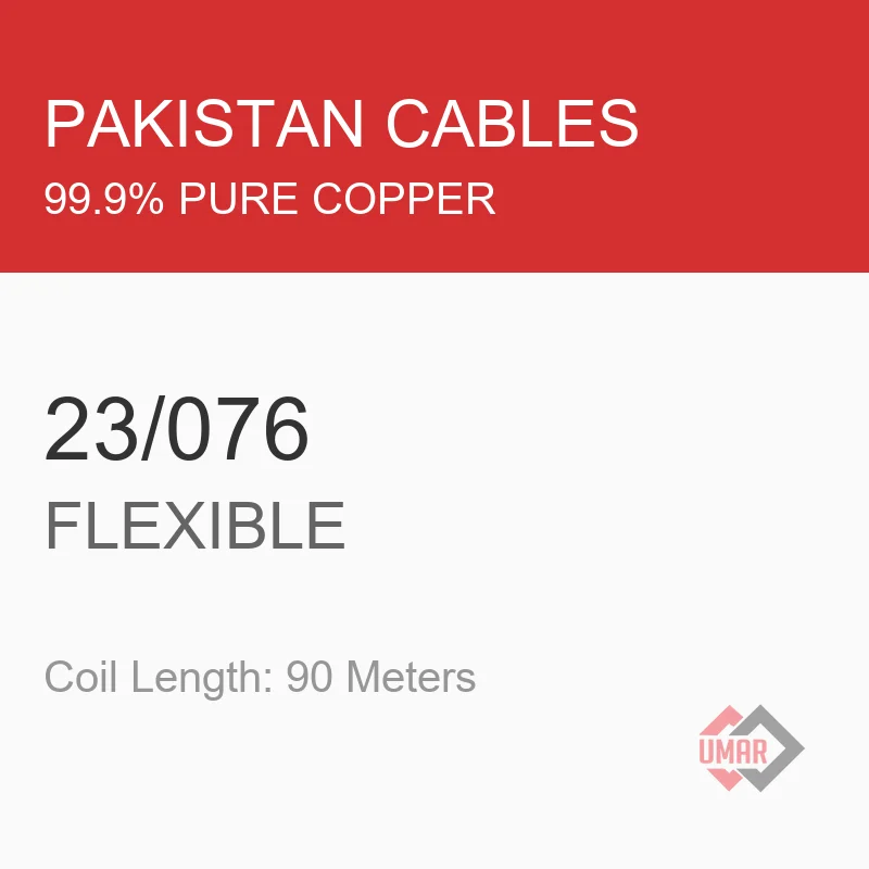 Pakistan Cables 23/076 Flexible Copper Wire