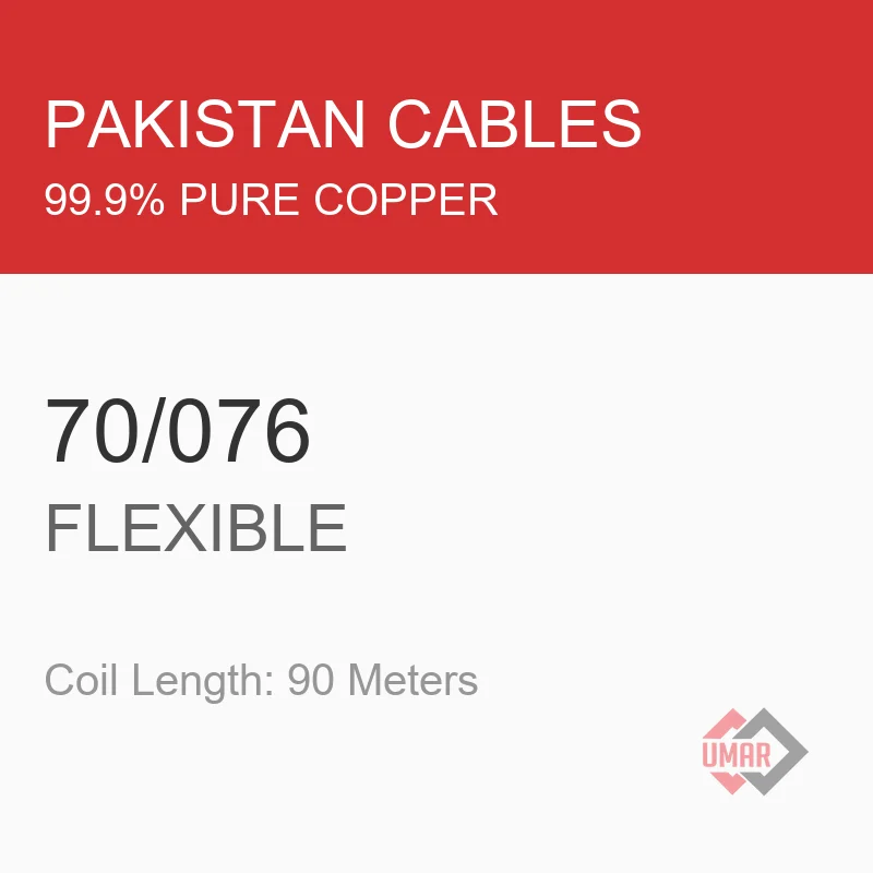 Pakistan Cables 70/076 Flexible Copper Wire
