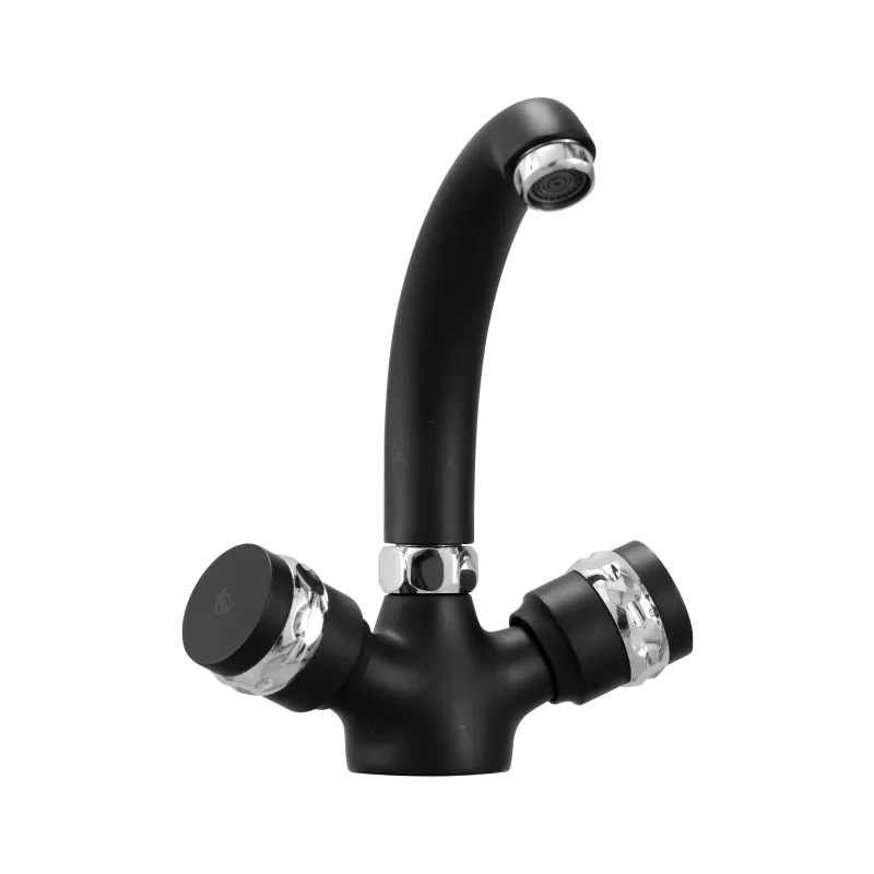 BASIN MIXER MARGALLA MATT BLACK