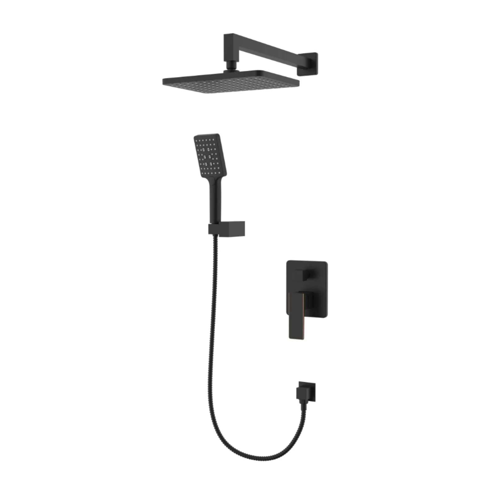 Concealed Shower Mixer With Hand Shower