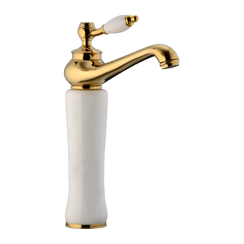 Vanity Bowl Mixer Scorpion Pvd Full Gold