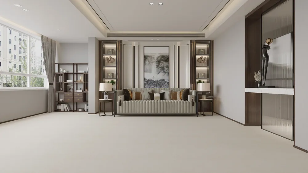 Ghani Alabaster Matt Porcelain Tile variant 2