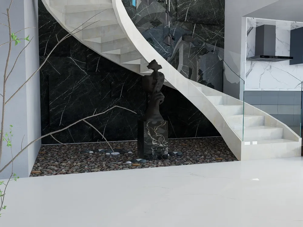 Ghani Alborz Polished Porcelain Tile variant 4