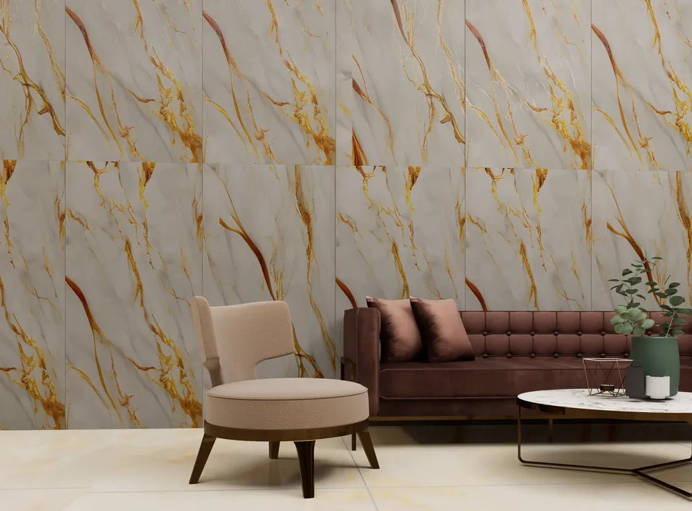 Ghani Auric Polished Porcelain Tile variant 3