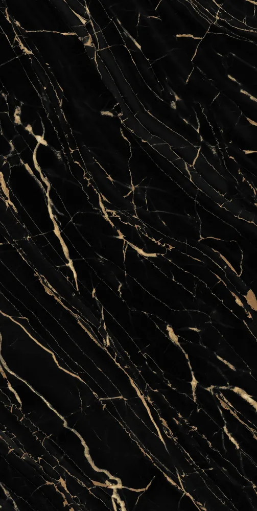 Ghani Black Monarch Polished Porcelain Tile variant 3