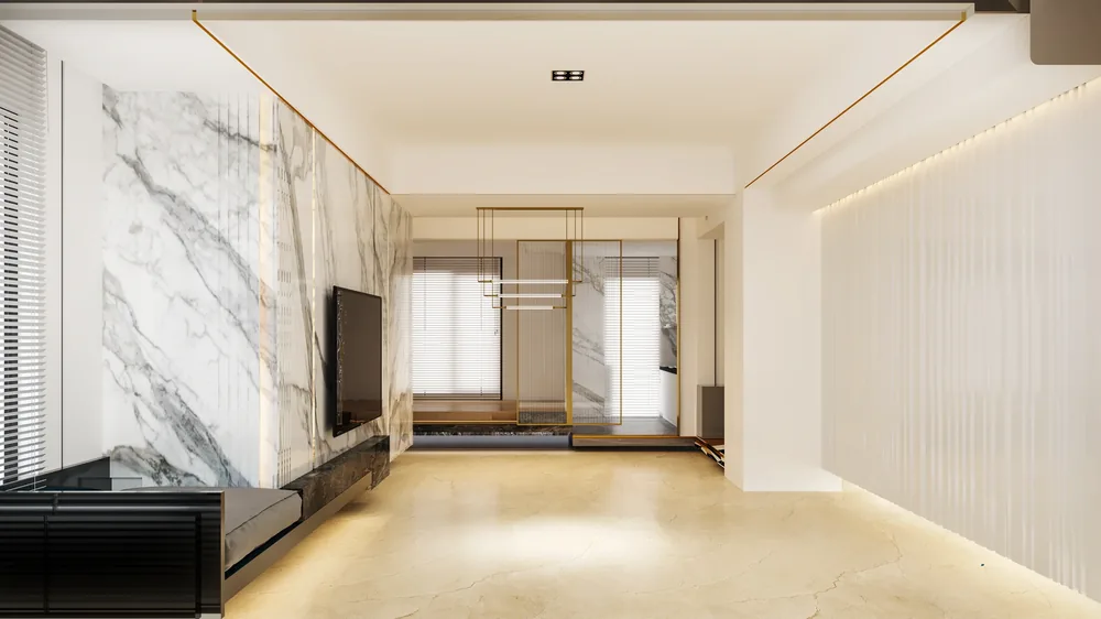 Ghani Bosphorus Beige Polished Porcelain Tile variant 4