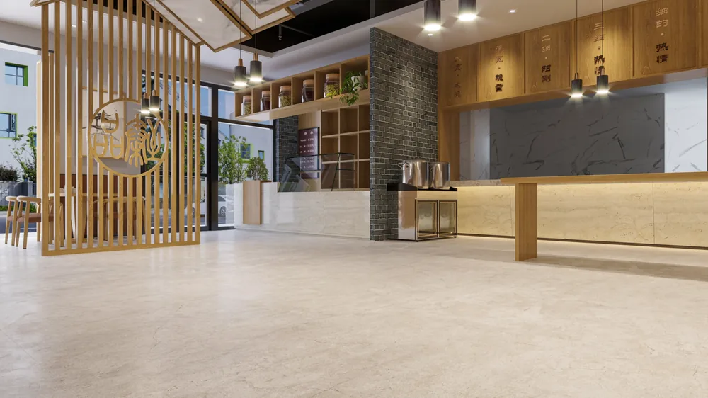 Ghani Carrara Matt Porcelain Tile variant 2