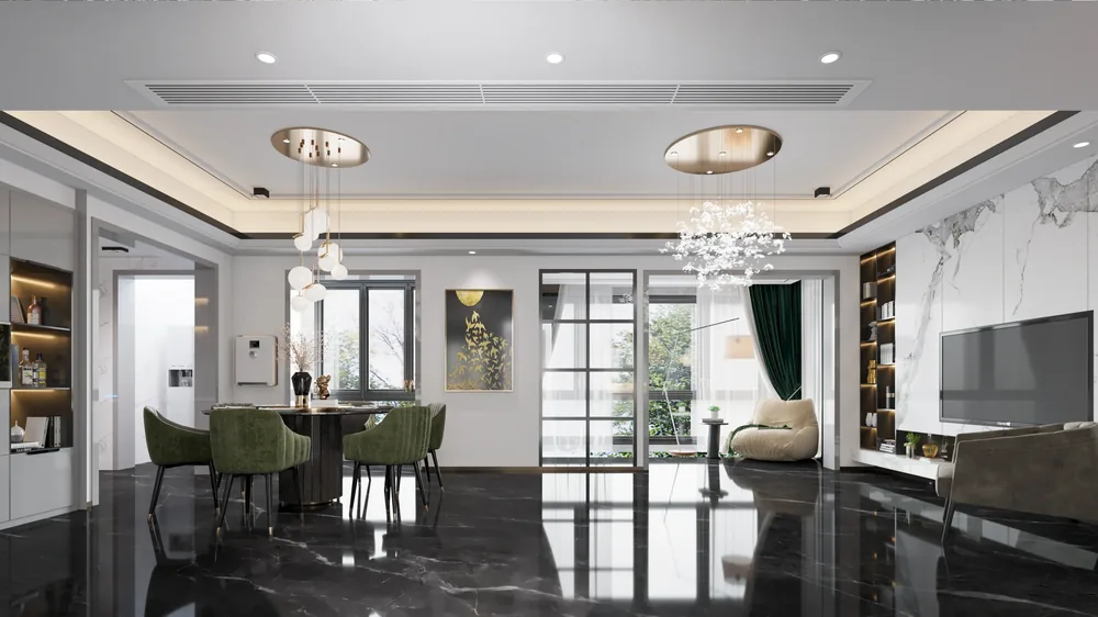 Ghani Charon Polished Porcelain Tile variant 4