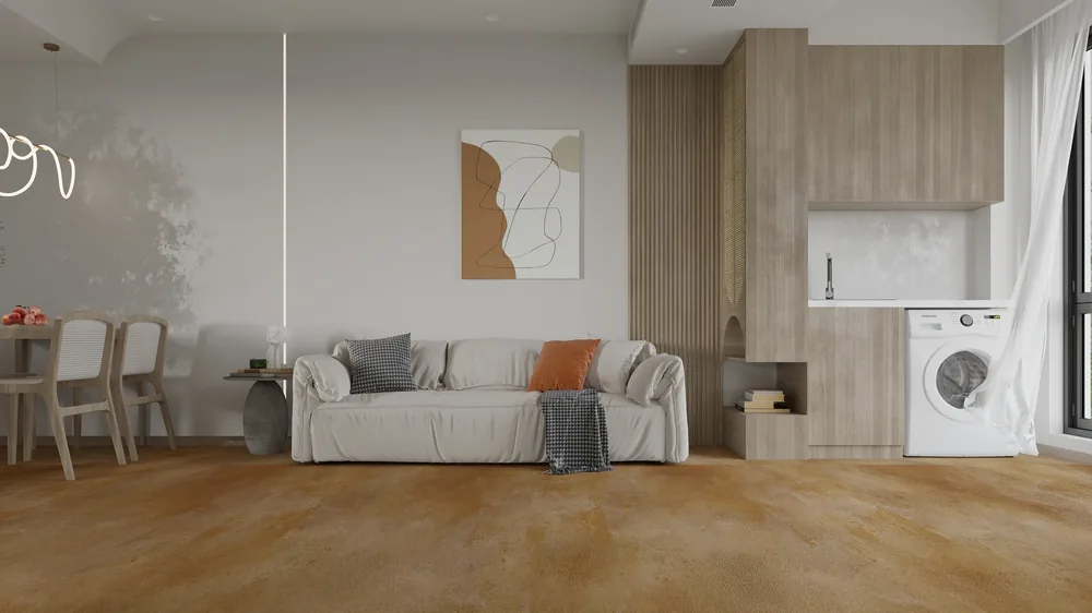 Ghani Clay Ember Matt Porcelain Tile variant 2