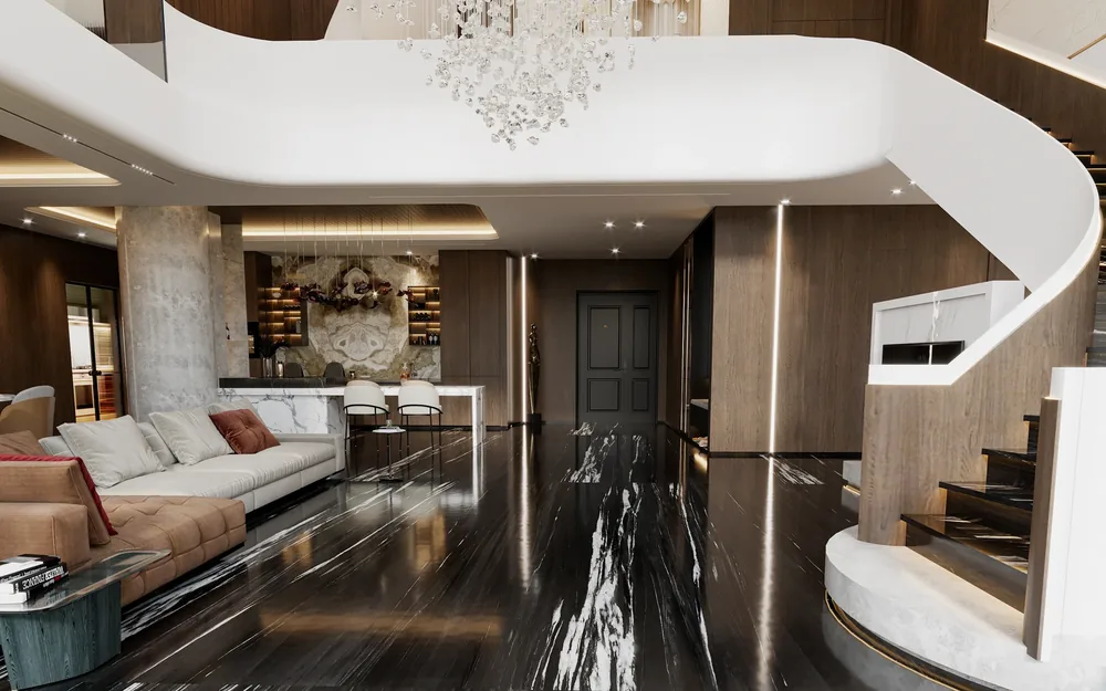 Ghani Danube Polished Porcelain Tile variant 4
