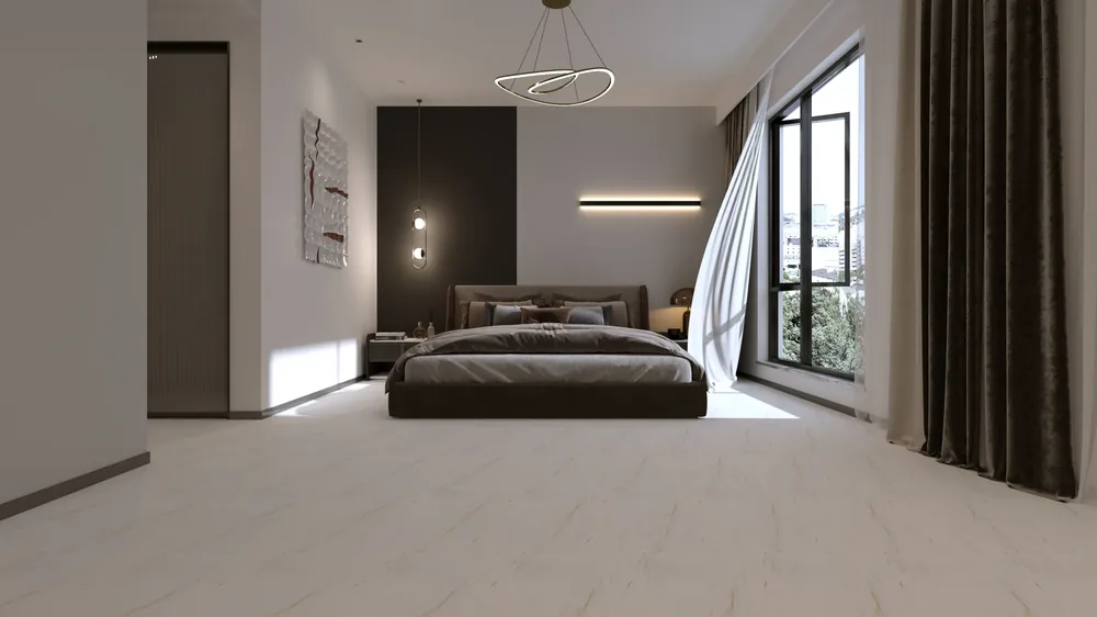 Ghani Desert Shell Polished Porcelain Tile variant 2