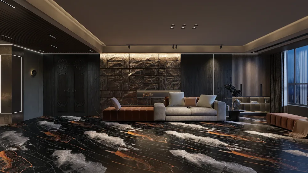 Ghani Erg Atlas Polished Porcelain Tile variant 4
