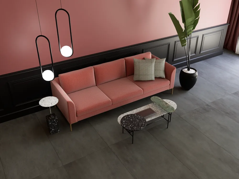 Ghani Graphiton Matt Porcelain Tile variant 4