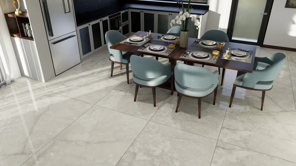 Ghani Grigio Pearl Polished Porcelain Tile variant 4