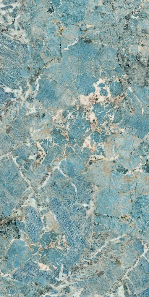 Ghani Ionian Blue Polished Porcelain Tile variant 3