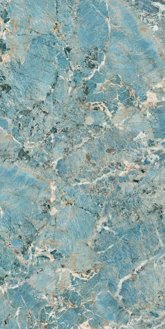 Ghani Ionian Blue Polished Porcelain Tile