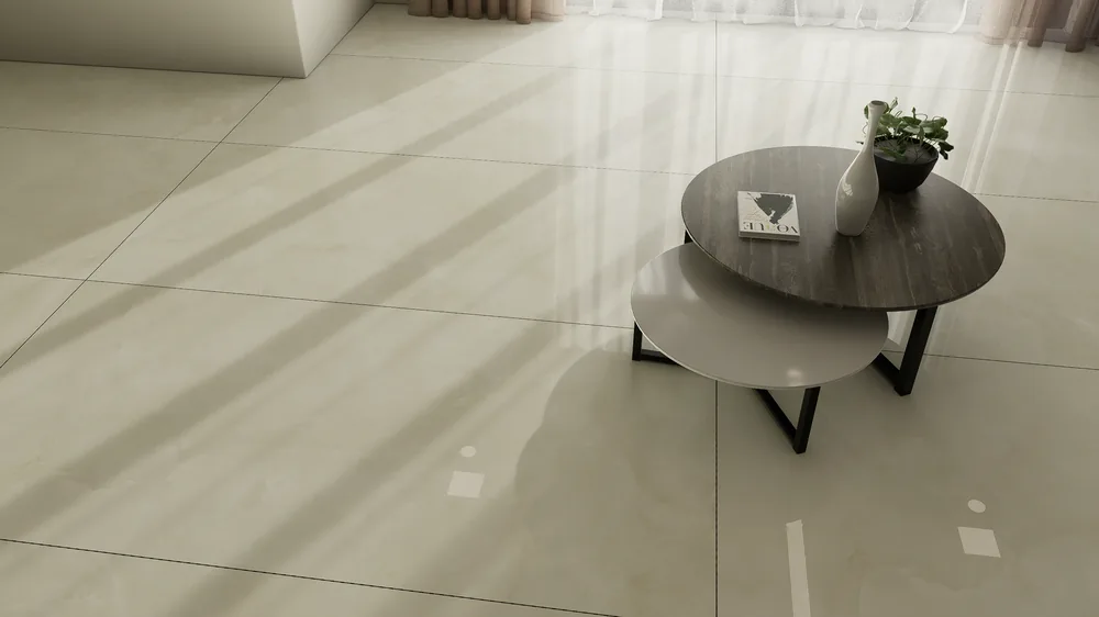 Ghani Ivory Mist Polished Porcelain Tile variant 4