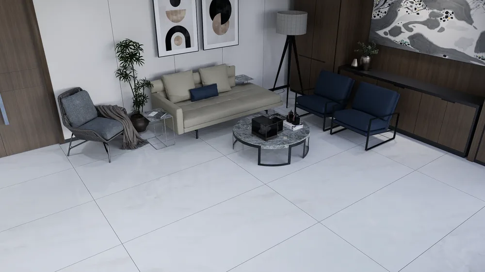Ghani Mist Pearl Polished Porcelain Tile variant 3