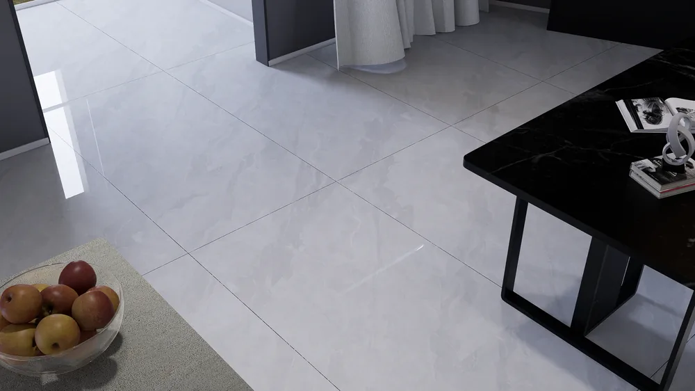 Ghani Moonstone Grey Polished Porcelain Tile variant 4
