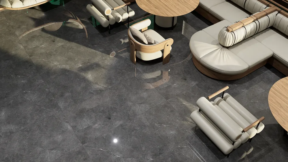 Ghani Nightfall Stone Polished Porcelain Tile variant 4