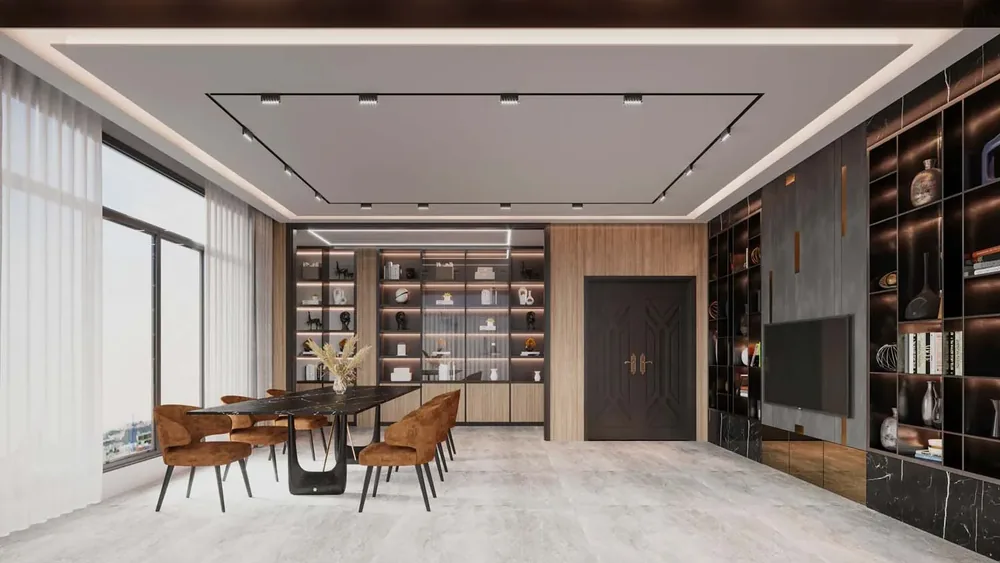 Ghani Oblique Signature Porcelain Tile variant 4