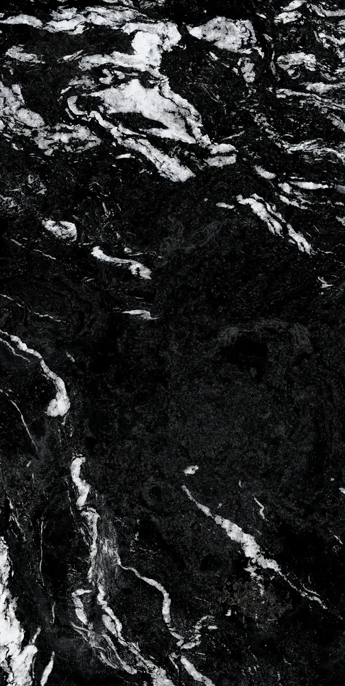 Ghani Obsidian Rift Polished Porcelain Tile variant 2