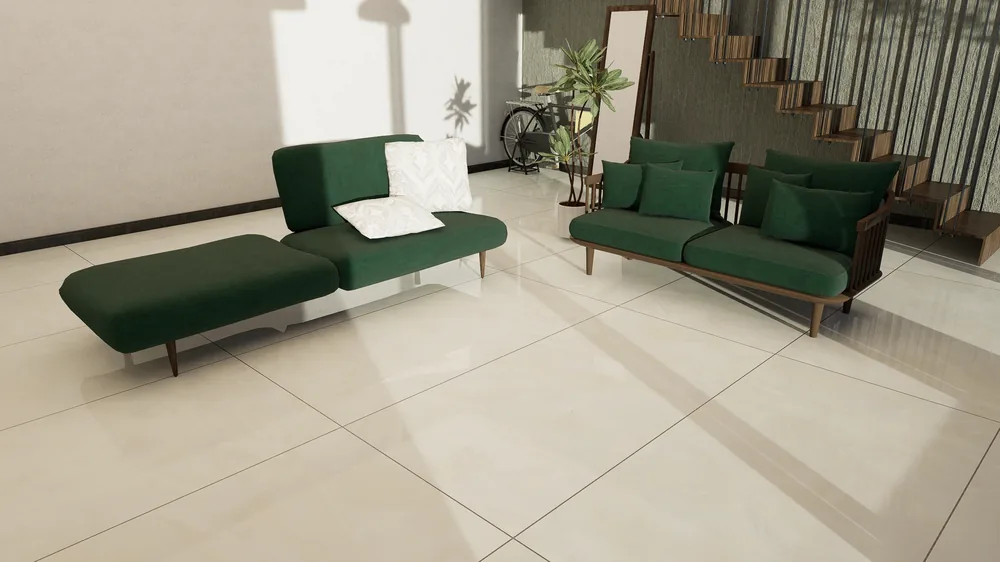 Ghani Onyx Ivory Polished Porcelain Tile variant 4