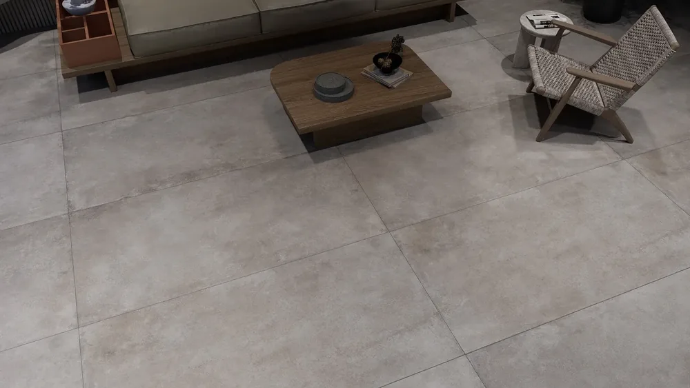 Ghani Rustic Cement Matt Porcelain Tile variant 4