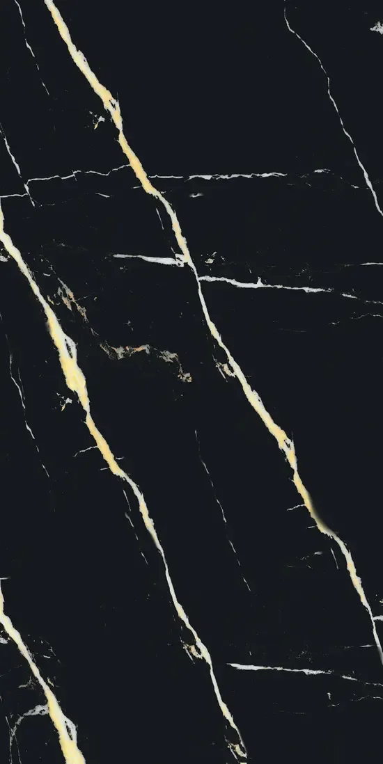 Ghani Stellar Noir Polished Porcelain Tile