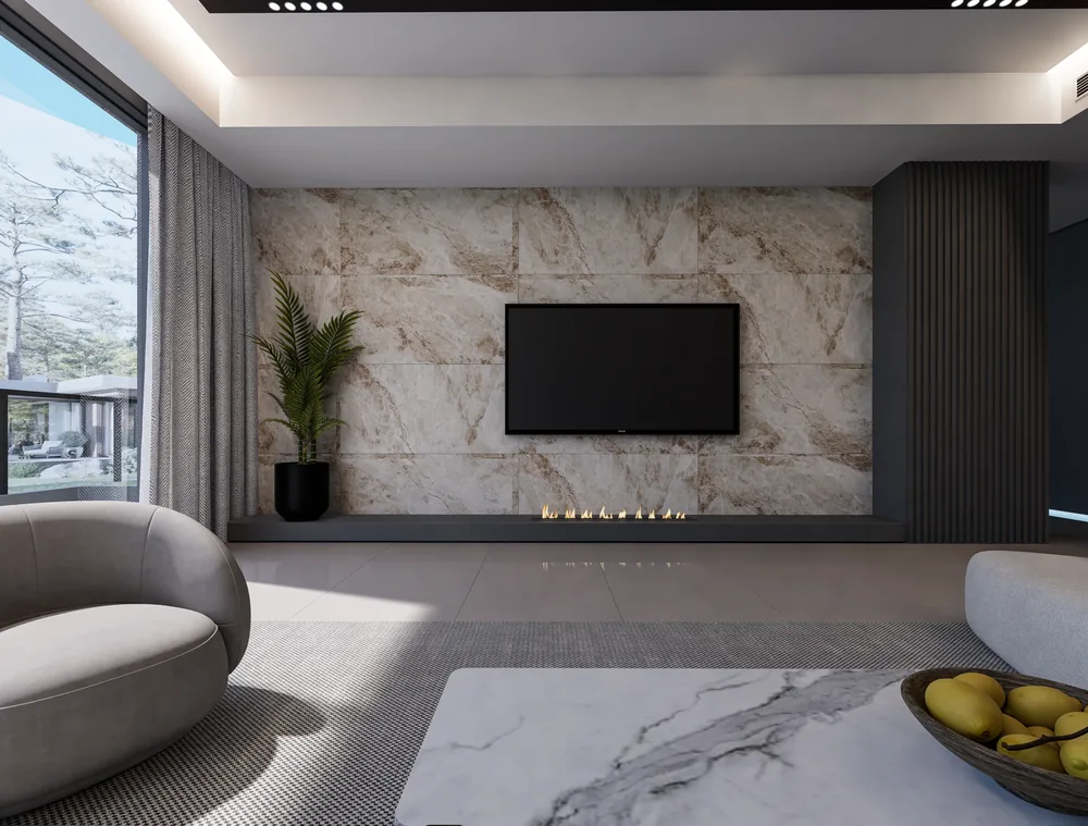 Ghani Tiber Polished Porcelain Tile variant 4