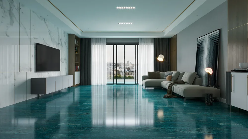 Ghani Titicaca Polished Porcelain Tile variant 4