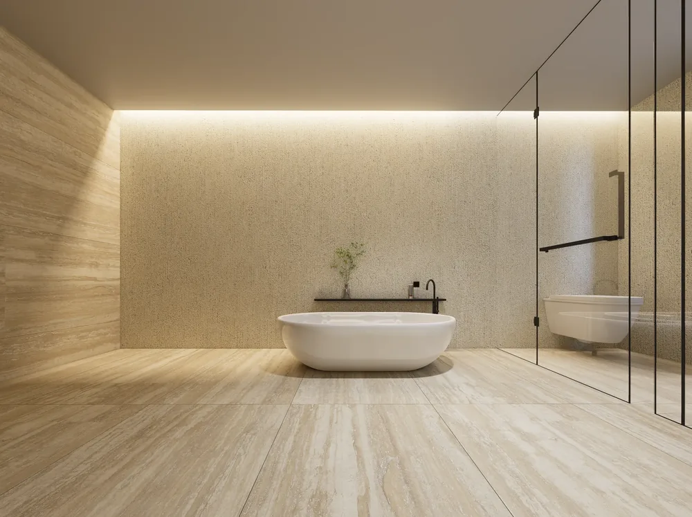 Ghani Traventino Matt Porcelain Tile variant 4