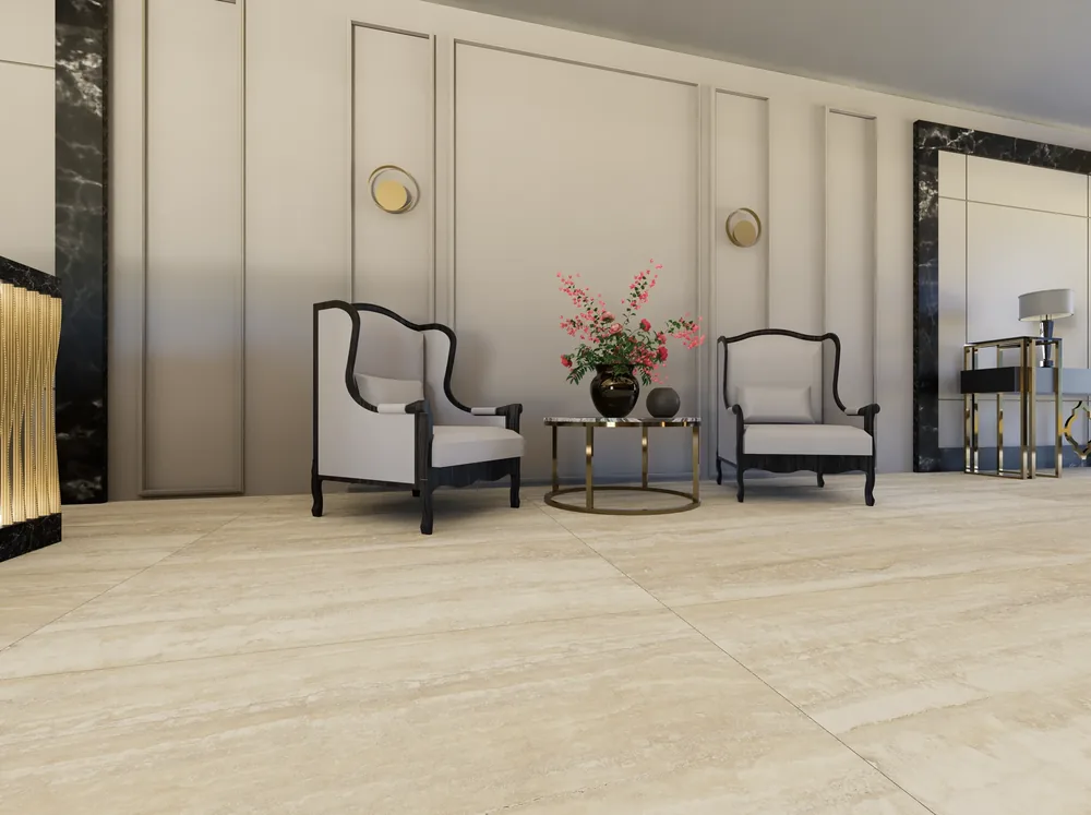 Ghani Travina Matt Porcelain Tile variant 4