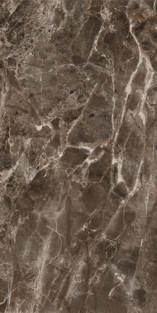 Ghani Walnut Marble Polished Porcelain Tile variant 2
