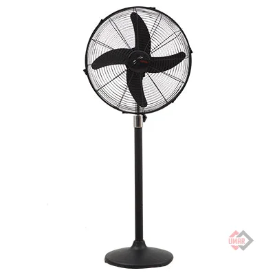 Royal Magnum Black Pedestal Fan