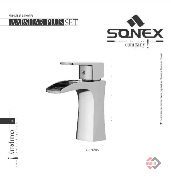 Basinmixer lever chrome aabshar 1283