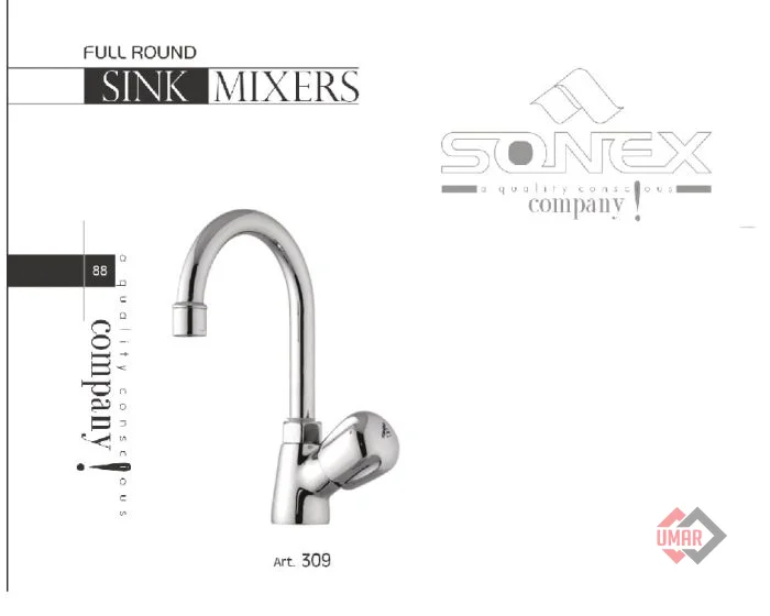 Round full side piller cock 309