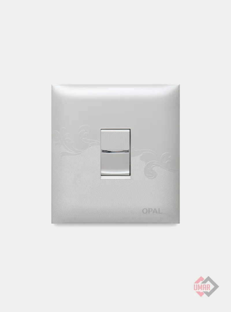 Opal 1 Gang Switch (Rose Series)