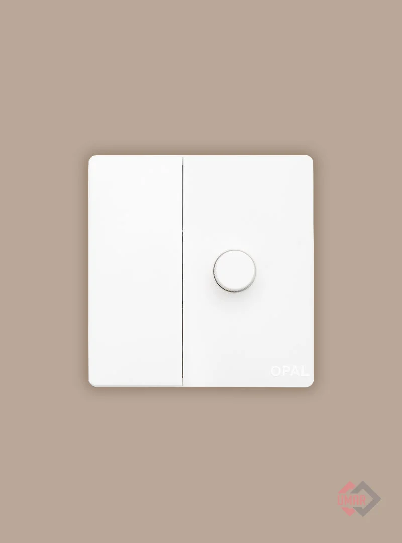 Opal 1 Switch + 1 Dimmer (Prium Series)