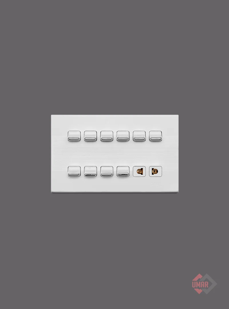 Opal 10 Switches + 1 Socket (Pride Series)