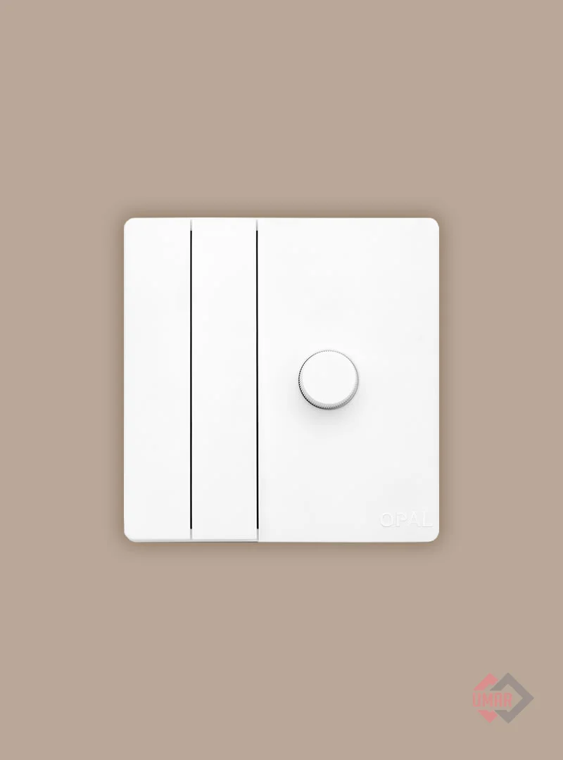 Opal 2 Switches + 1 Dimmer (Prium Series)