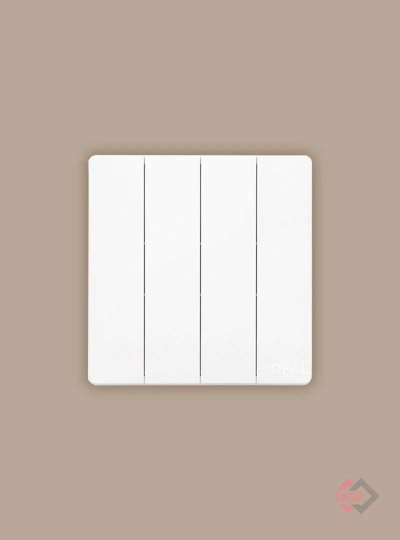 Opal 4 Gang Switch (Prium Series)