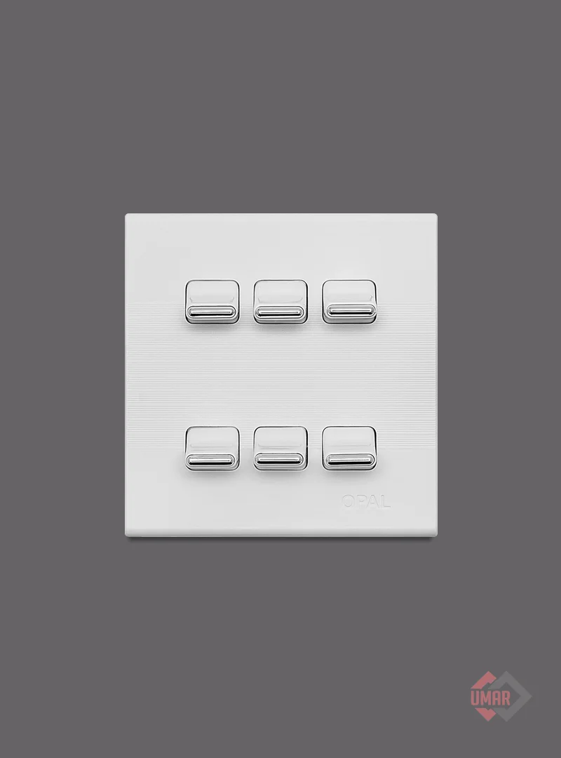 Opal 6 Gang Switch (Pride Series)