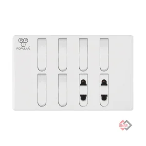 6 Switch & 2 Socket