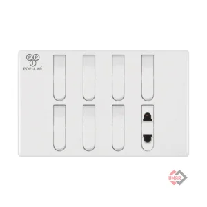 7 Switch & 1 Socket