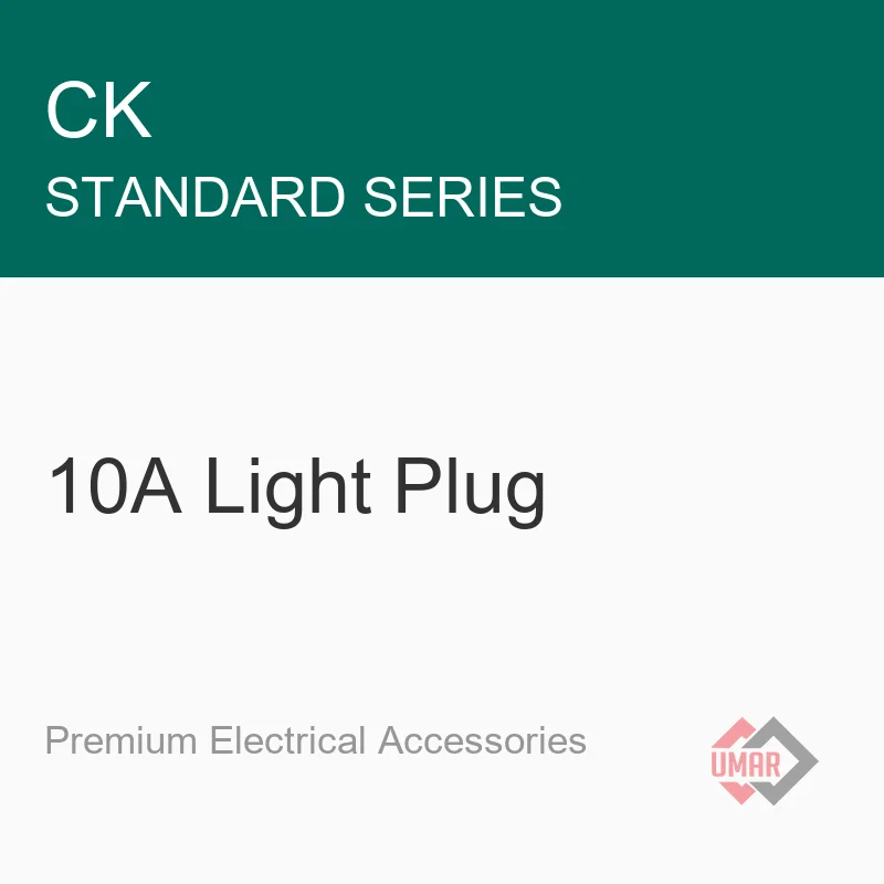 CK 10A Light Plug (Standard Series)