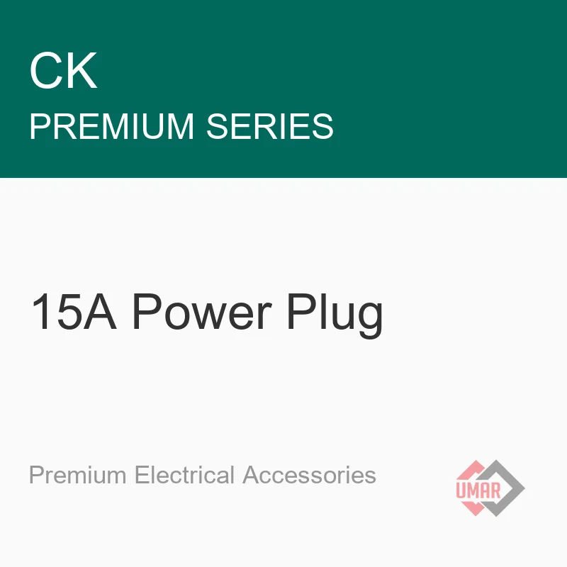 CK 15A Power Plug (Premium Series)